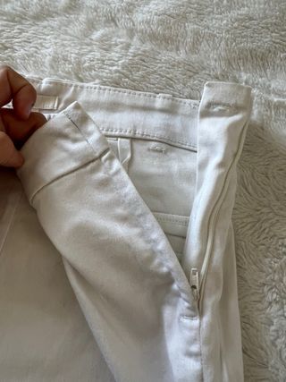 Pantalón traje H&M blanco Talla 34
