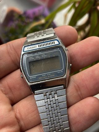 Casio M521 Melody Alarm Reloj Plata