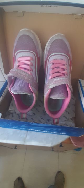 Tenis Skechers Niña Talla 36 Luces