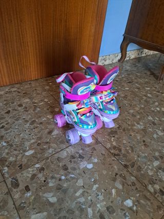 Patines de niña unicornio de 26-29 número 