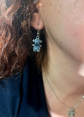 CONJUNTO PENDIENTES Y COLGANTE CON CADENA DE ACERO