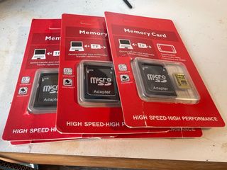 6 schede di memoria Micro SD da 2 GB