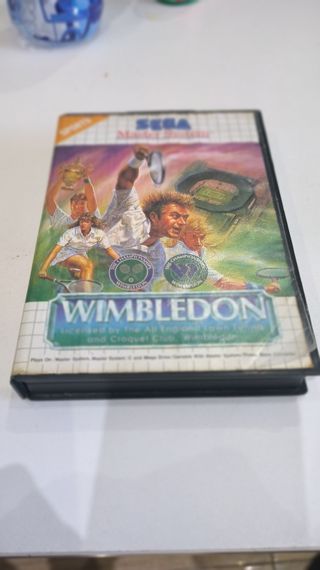 Juego Wimbledon Master System Sega