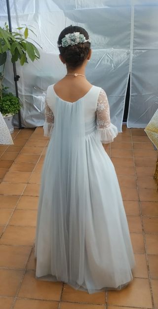 Vestido de Comunión con Cancán