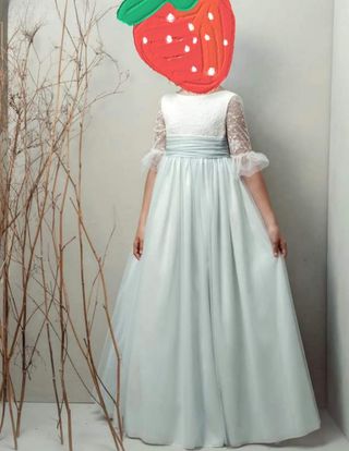 Vestido de Comunión con Cancán