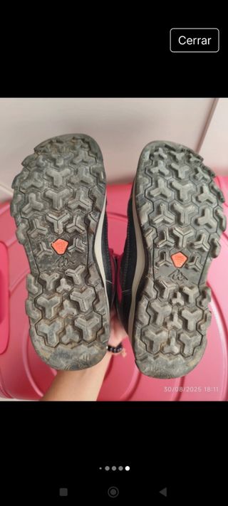 Botas montaña Decathlon Novadry Talla 34