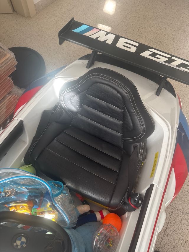 Coche eléctrico BMW M6 GT3 infantil