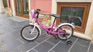Bicicleta infantil rosa