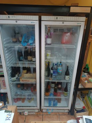 Nevera de tienda