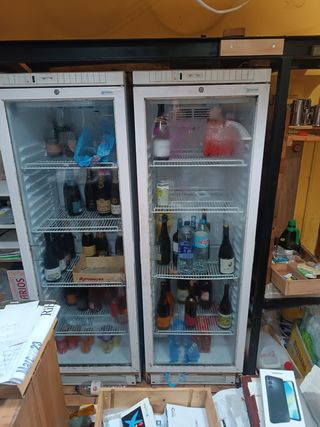 Nevera de tienda