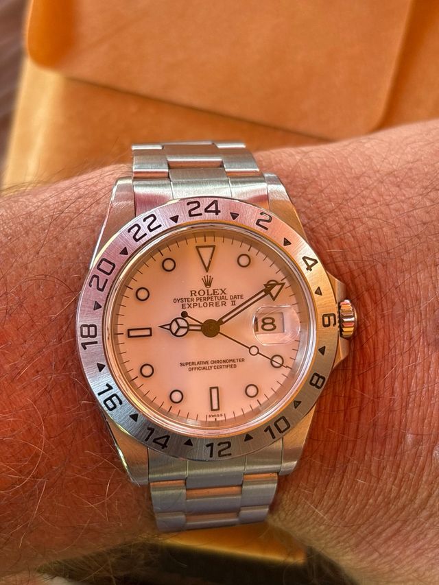 Rolex Explorer II ref 16570 1998 FULL SET