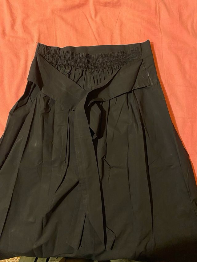 Gonna Piazza Italia nera, lunghezza media,taglia L