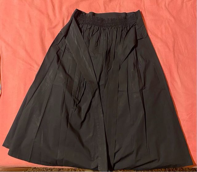 Gonna Piazza Italia nera, lunghezza media,taglia L