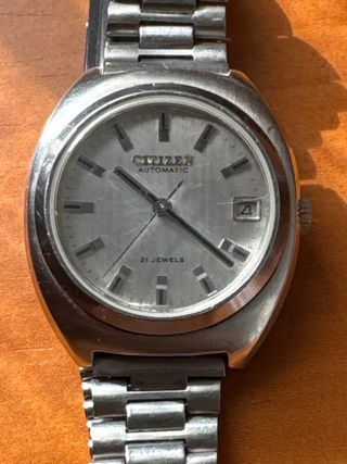 Reloj Automático Citizen Gen 4w s Plata