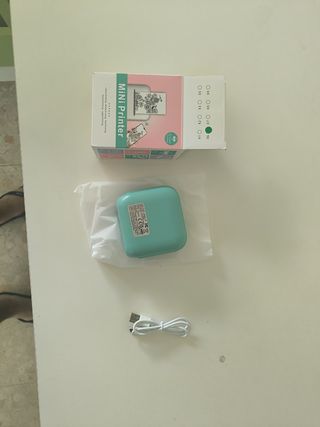 Mini Impresora Nueva con Caja y Cable