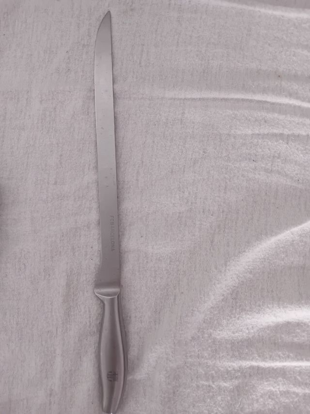 Cuchillo Jamonero Largo FC Barcelona
