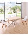Mesa de comedor GAEL madera y metal