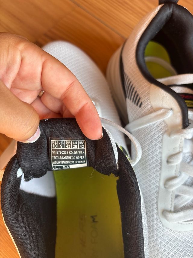 Zapatillas Skechers Blancas Talla 43