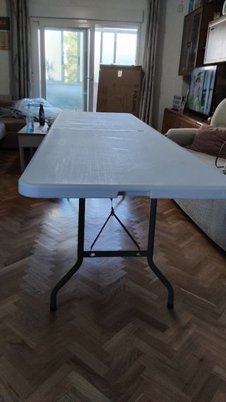 Mesa extensible 2.40m blanca
