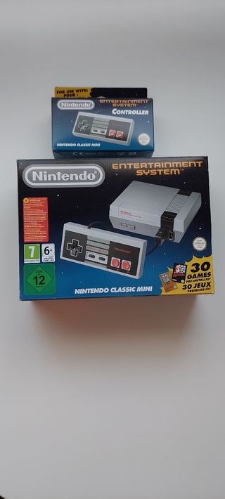 Nintendo Classic Mini: Sistema de Entretenimiento