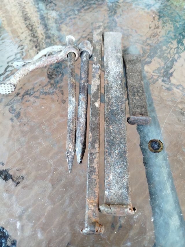 Taladro de mano antiguo