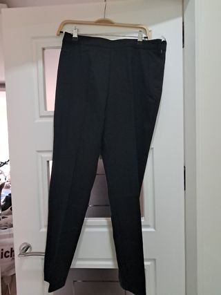 Pantalón de vestir negro para mujer