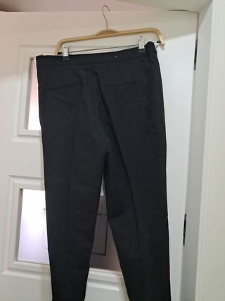 Pantalón de vestir negro para mujer