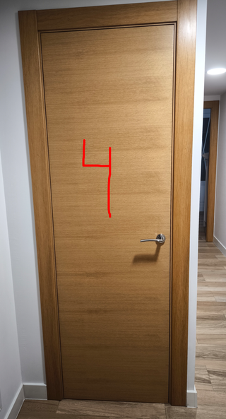 8 Puertas de Madera de 2,11 m de alto