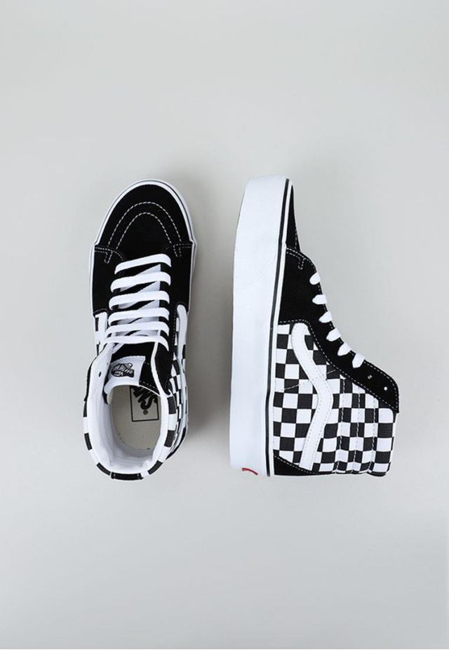 Vans SK8-Hi Platform a cuadros. A ESTRENAR
