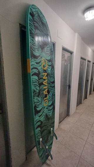 Tabla de surf Olaian 8 pies 75L
<100kg 