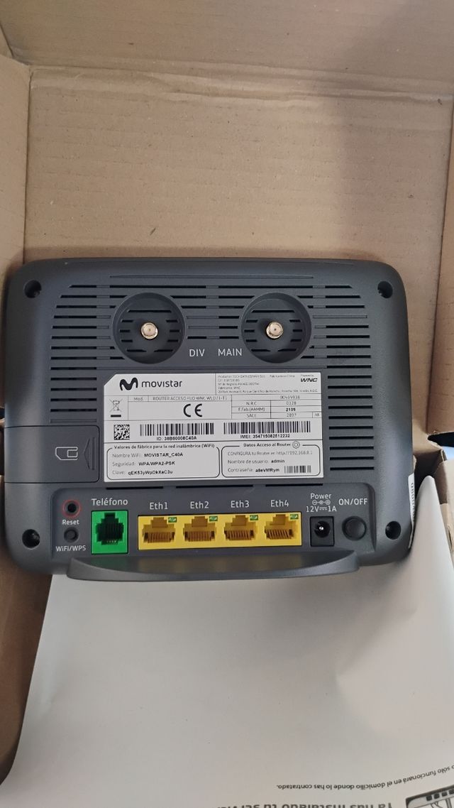 Router Movistar Libre