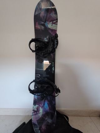 Tabla Snowboard Rossignol con Fijaciones K2