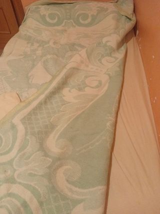 /Manta / bicolor cama y  sofa+regalo sábana enci