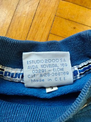 Sudadera Vintage RCD Espanyol Puma Azul
