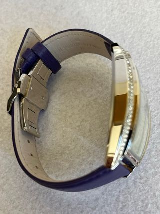 Reloj Pulsera Mujer Roberto Verino Morado/Plateado