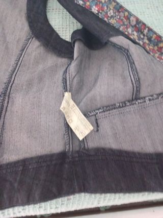 Chaleco vaquero azul de Blanco Jeans 
