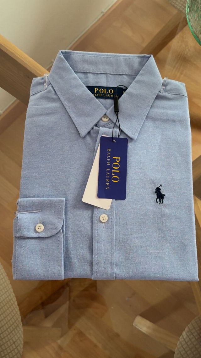 Camisa Polo Ralph Lauren Azul