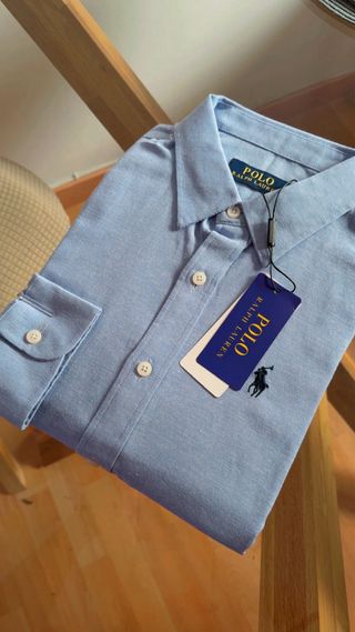Camisa Polo Ralph Lauren Azul