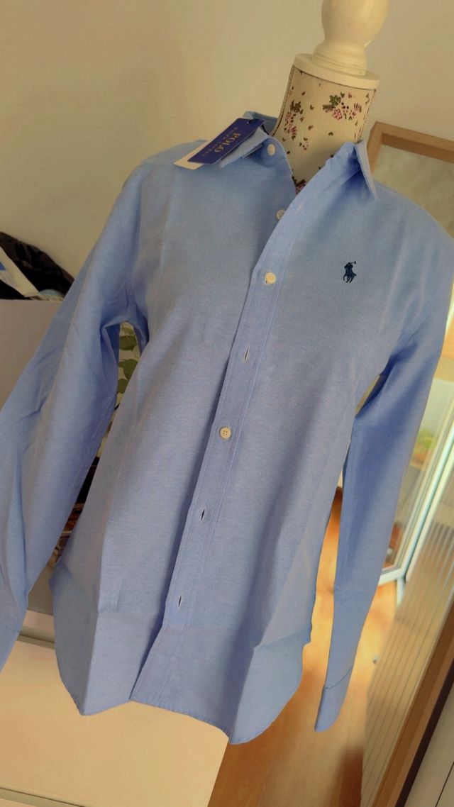 Camisa Polo Ralph Lauren Azul