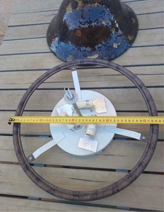 Lámparas de cristal doradas y plateadas