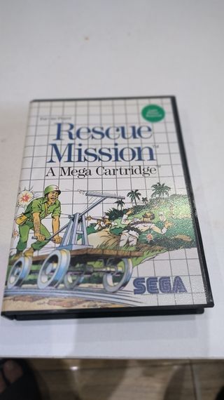 Juego Rescue Mission Master System Sega