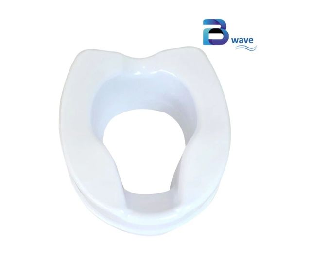 Bwave Asiento Elevado Inodoro sin tapa blanco
