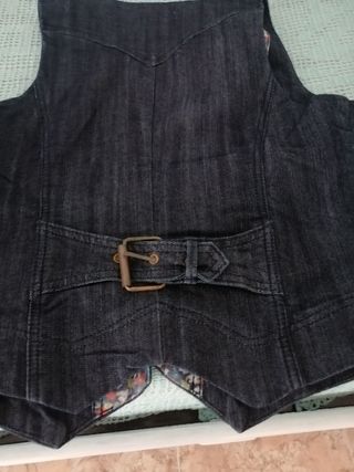 Chaleco vaquero  de Blanco Jeans 