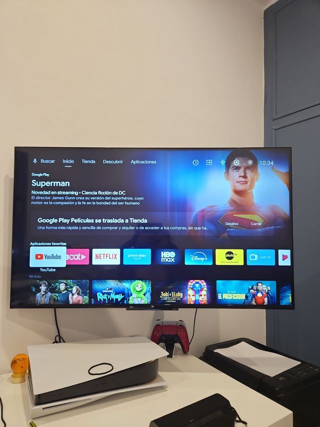 Xiaomi TV LED 43 P1 UHD 4K Smart TV Negro