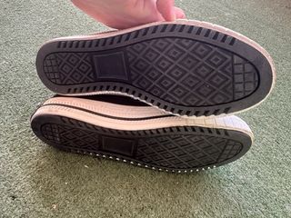 Zapatillas botín lona negras