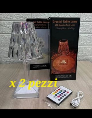 Lámpara de Mesa LED RGB Recargable