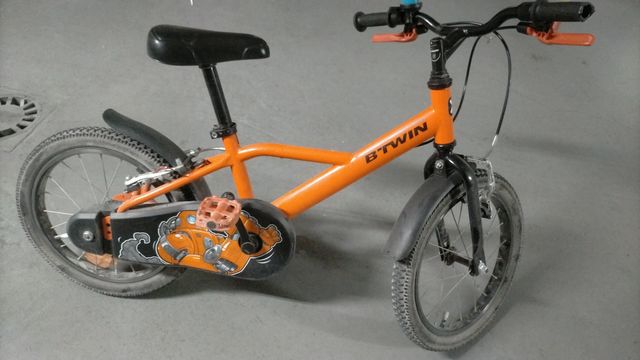 Bicicleta infantil B'TWIN naranja