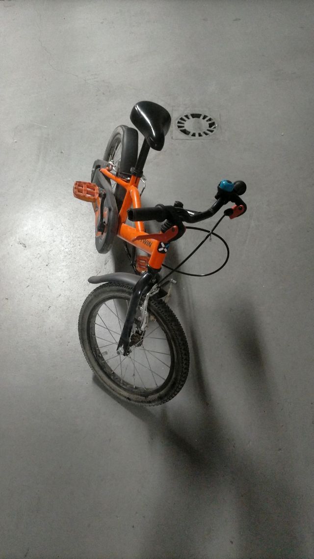 Bicicleta infantil B'TWIN naranja
