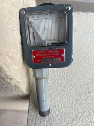 Comprobador de compresión Monometer con grabación