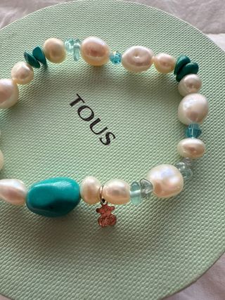 Pulsera Tous Perlas y Turquesas